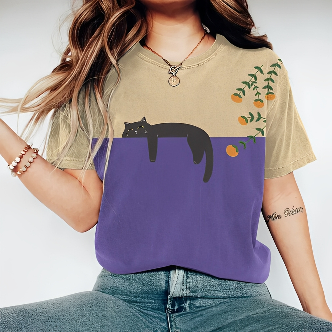 Nadine - Un t-shirt à la mode et raffiné pour femme