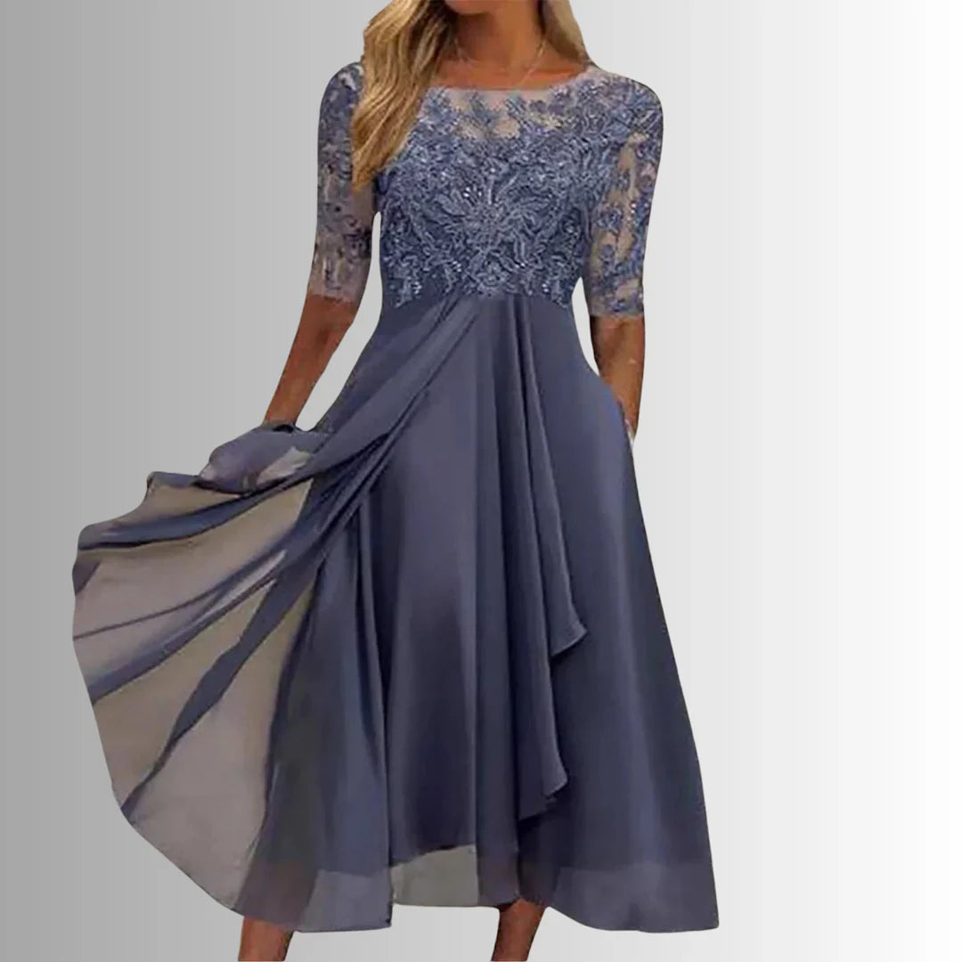 Rhonda- Robe en dentelle élégante pour femmes