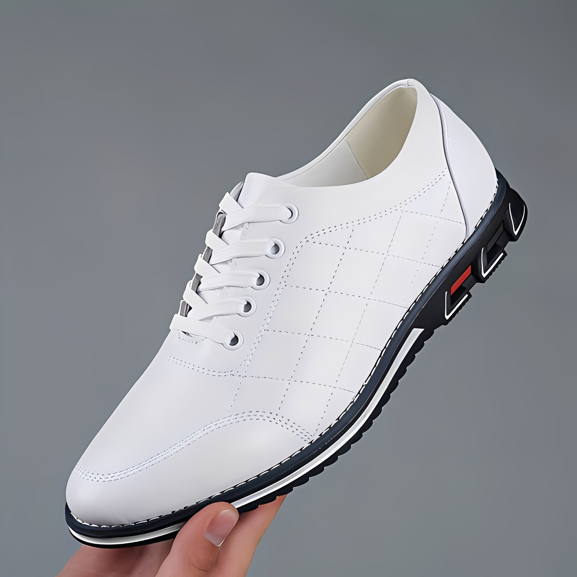Edvin - Chaussures à lacets tendance et décontractées pour hommes