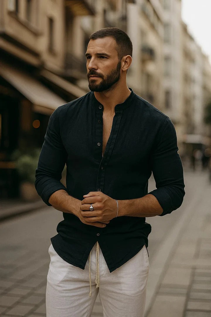 Blaese - Chemise Ample à Manches 3/4