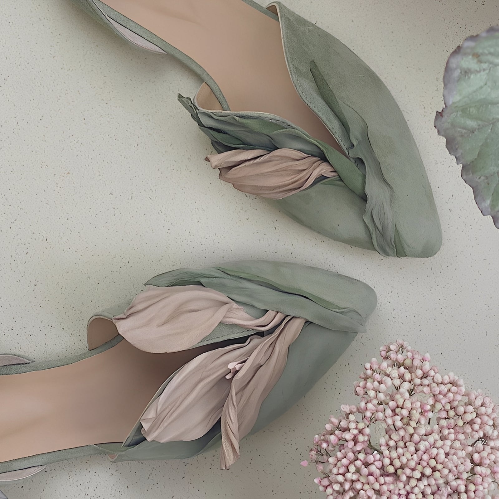 Jennifer - Ballerines tendance pour femmes avec motif floral