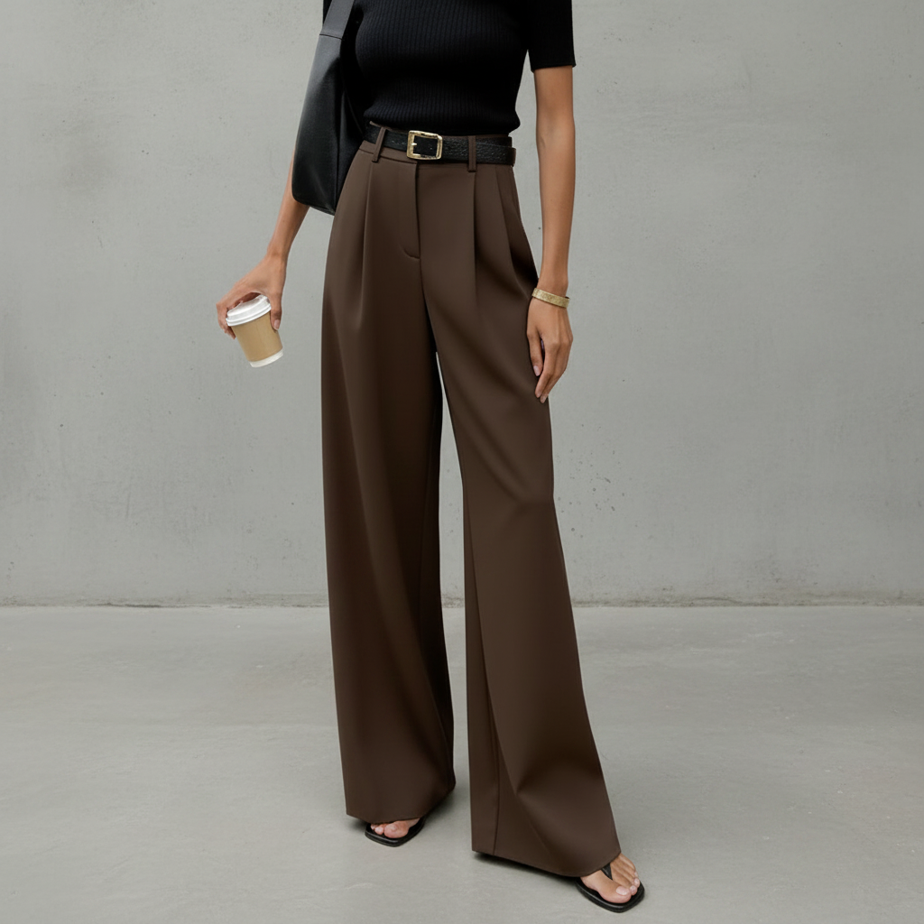 Blaine - Pantalons larges élégants