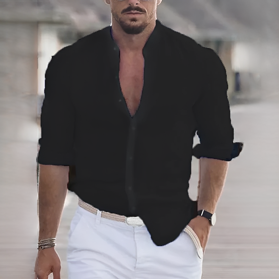 Lorenzuo - Chemises d'été à la mode pour hommes