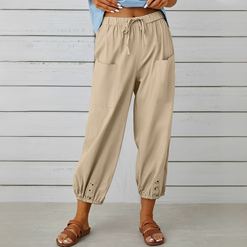 Scarlett - Pantalon confortable à lacets