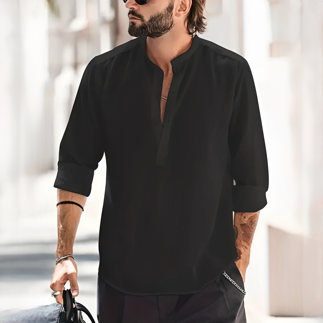 Enrico - Chemise homme estivale, légère et tendance