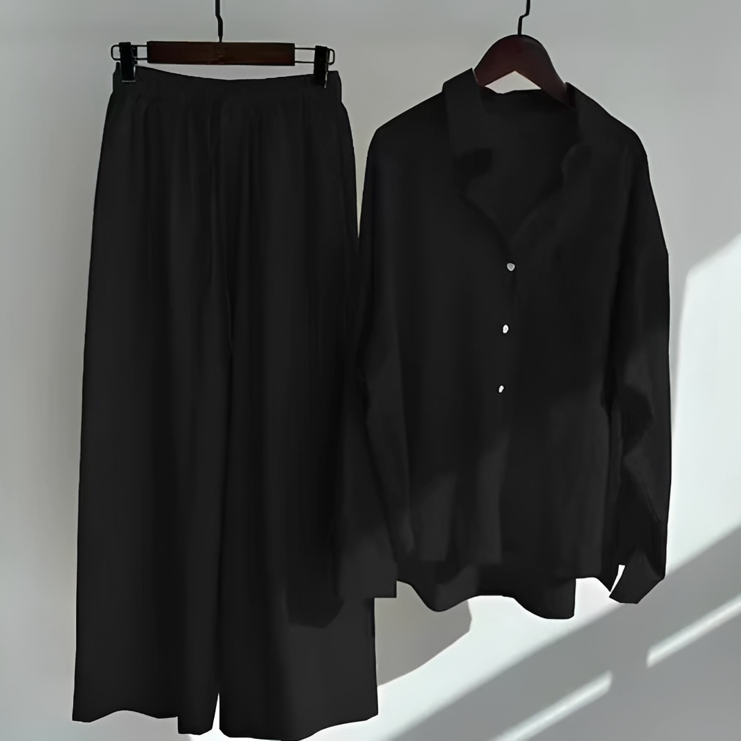 Madalynn - Ensemble Pantalon Large