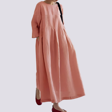 Veronica - Robe quotidienne avec poches pour femmes