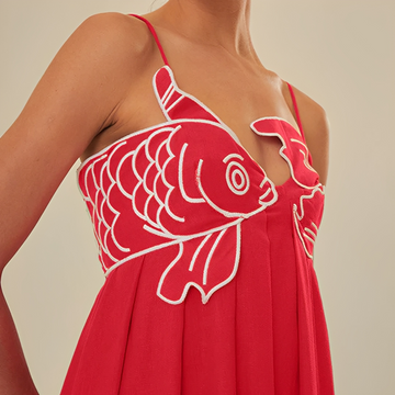 Euna - Robe Cami Raffinée