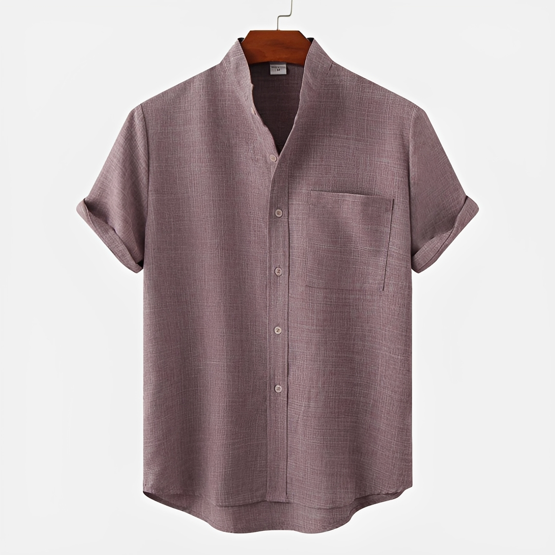 Hayden - Polo uni à boutons
