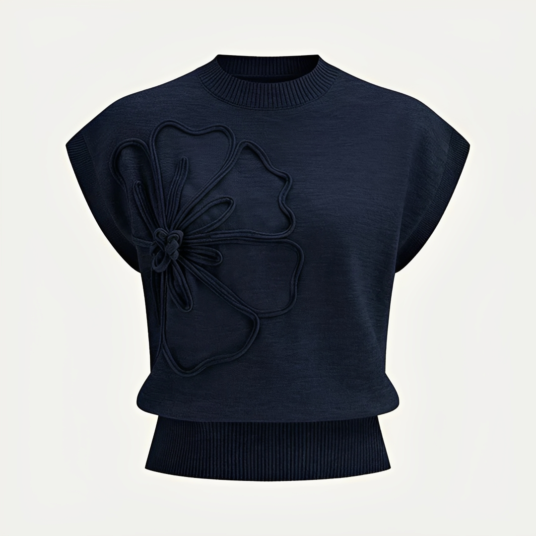 Jocelyn - Haut décontracté avec motif floral