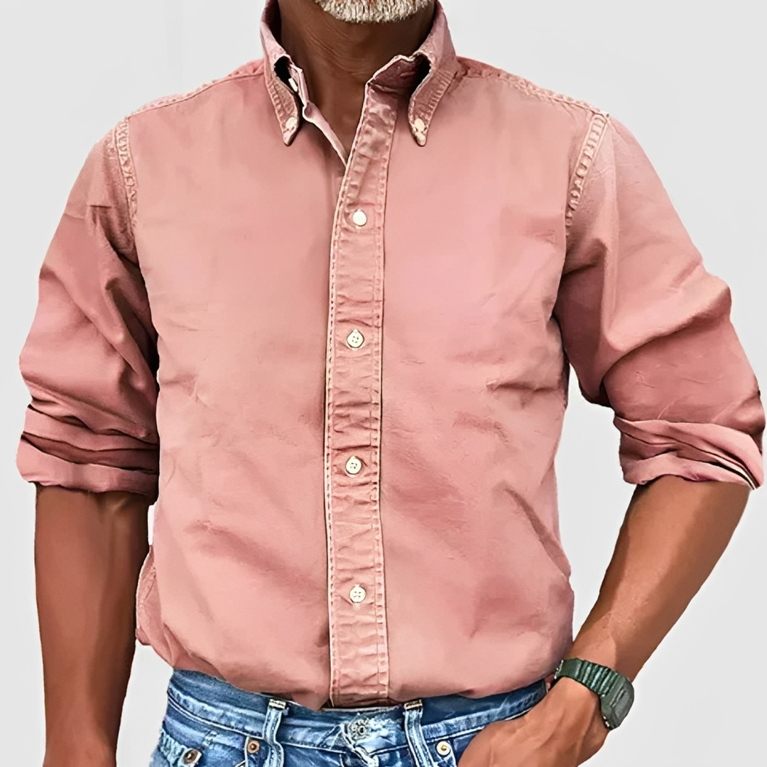 Edmond - Chemise homme classique à manches longues