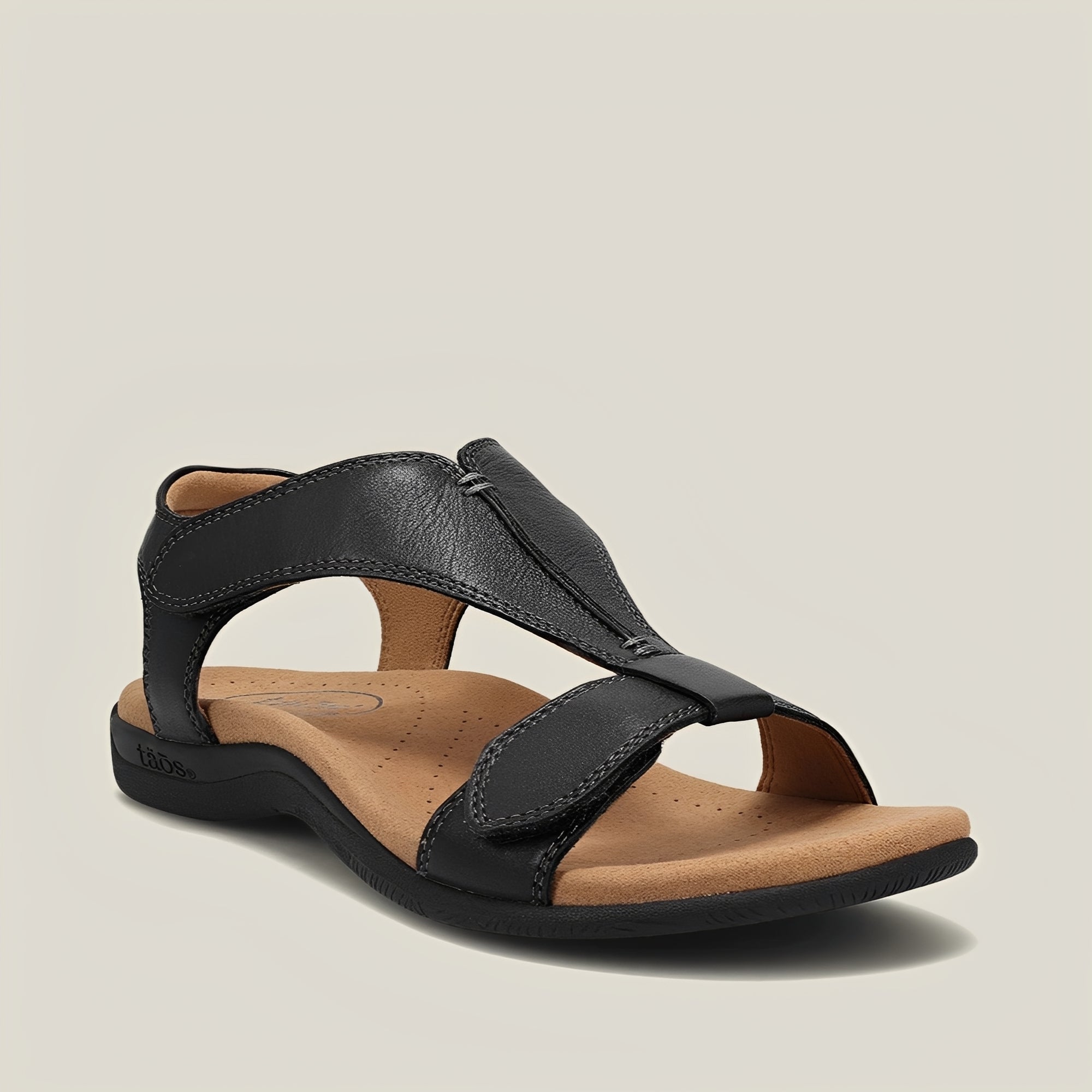 Sharon - Sandales à plateforme avec fermeture Velcro