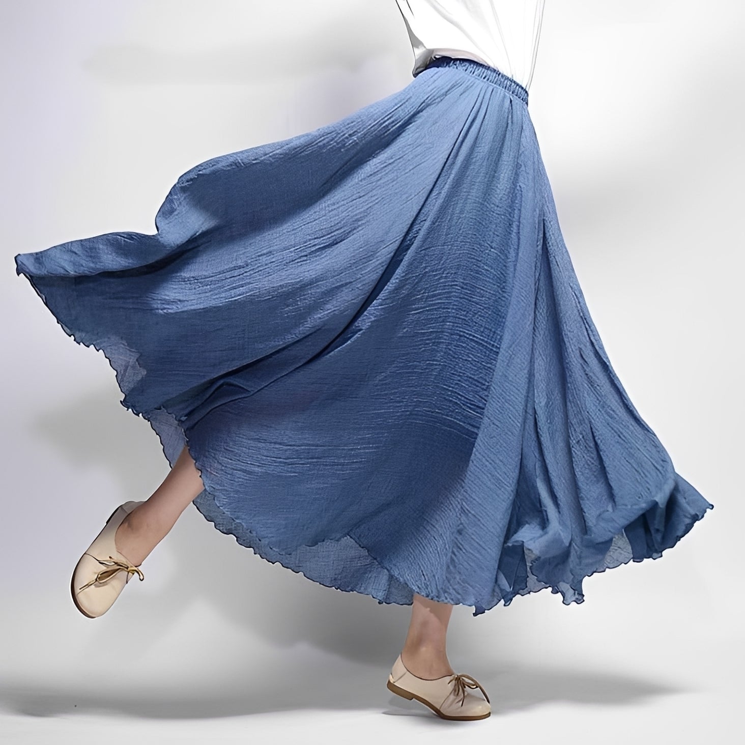 Alina - Jupe Longue Bohème Légère