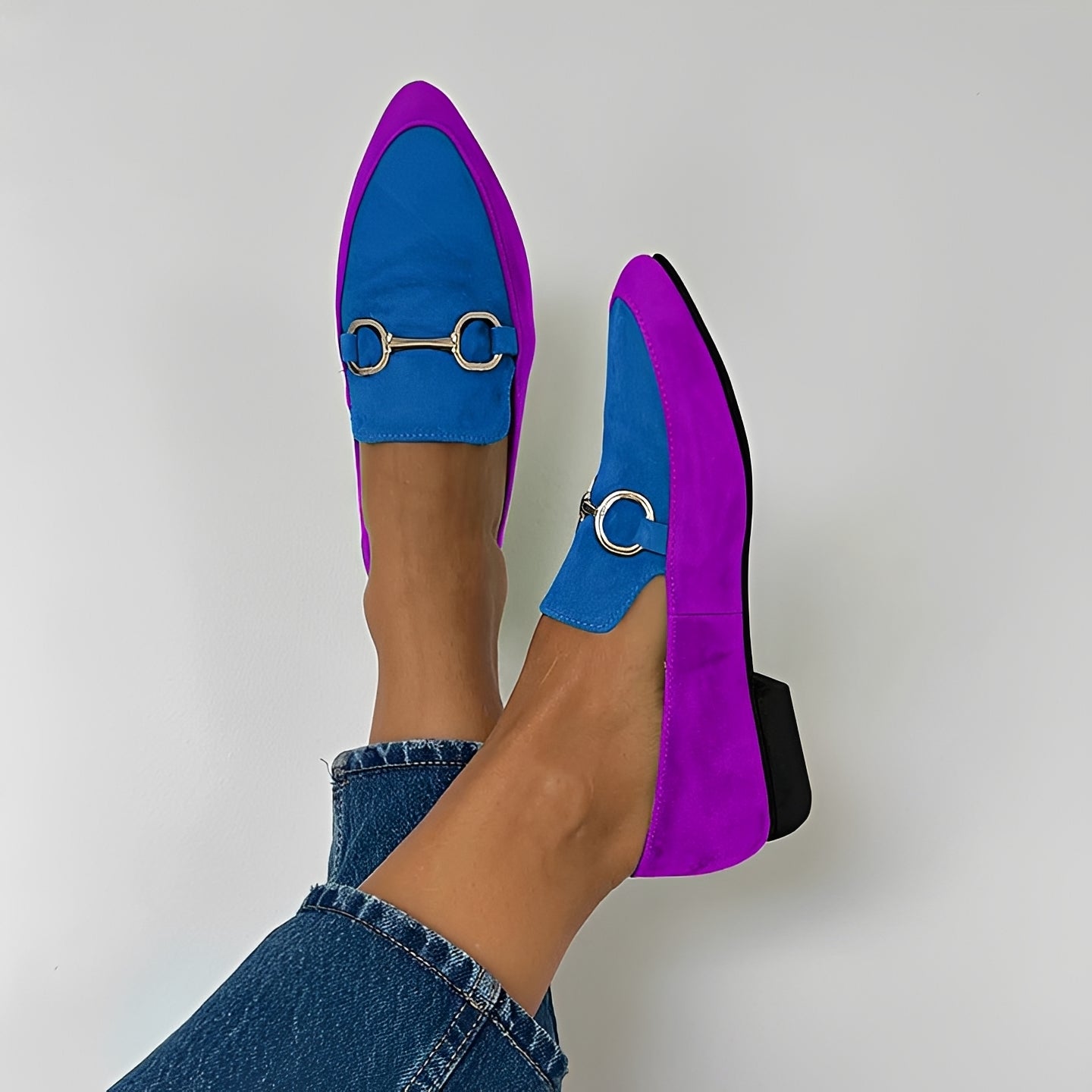 Vinnie - Mocassins Chic et Colorés à Pointe Fine