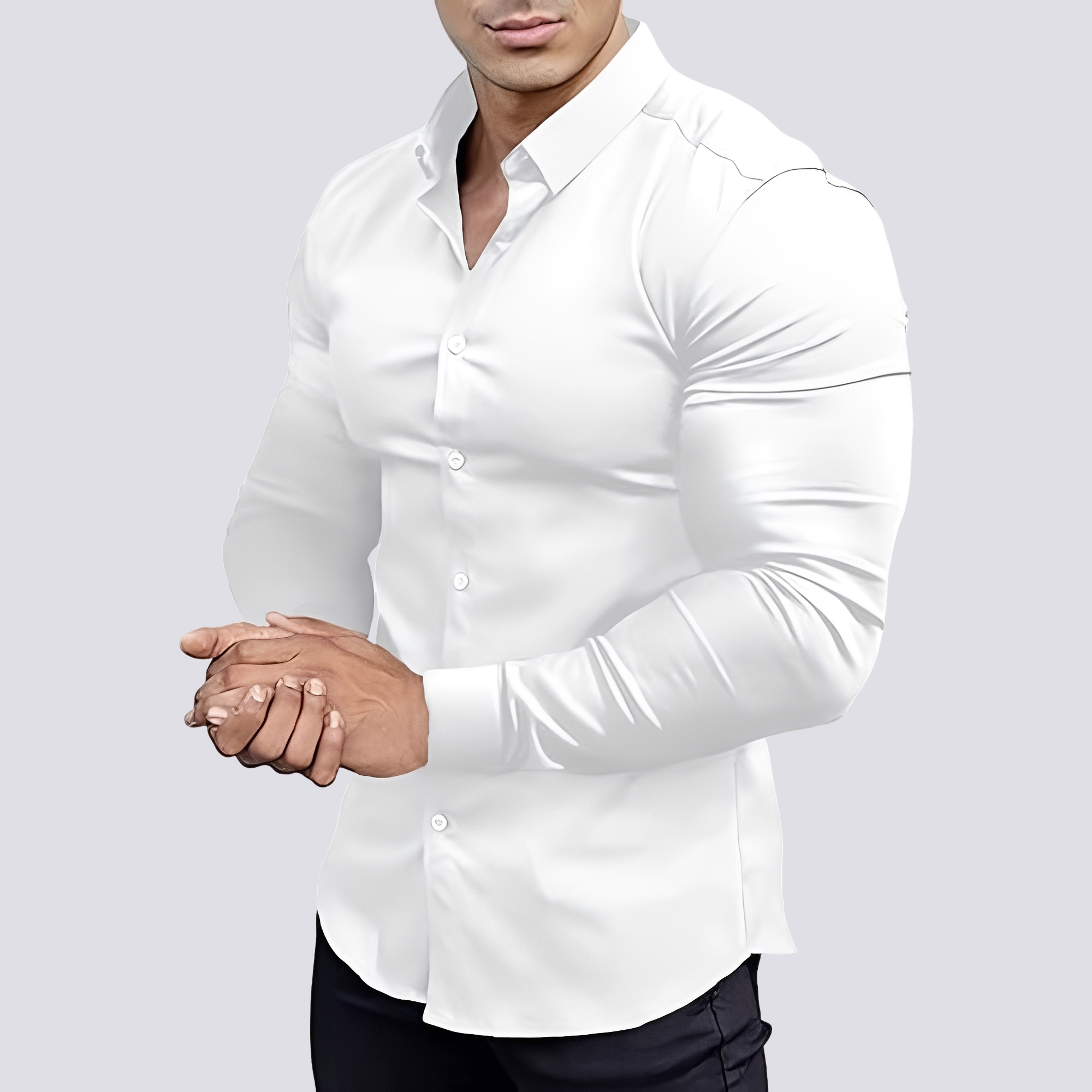 Benson - Chemise Coupe Ajustée Décontractée