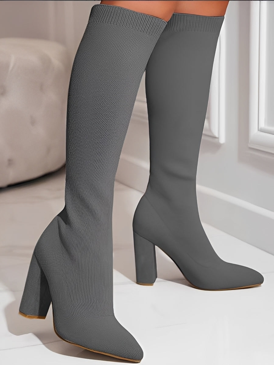 Karina - Bottes à talons hauts sophistiquées
