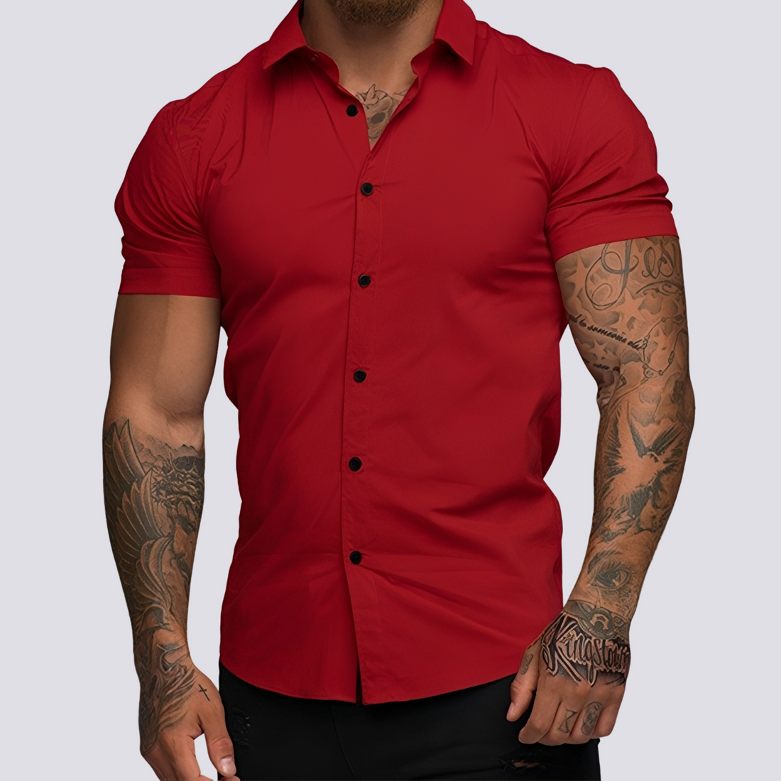 Lukas - Chemise avec col adaptable