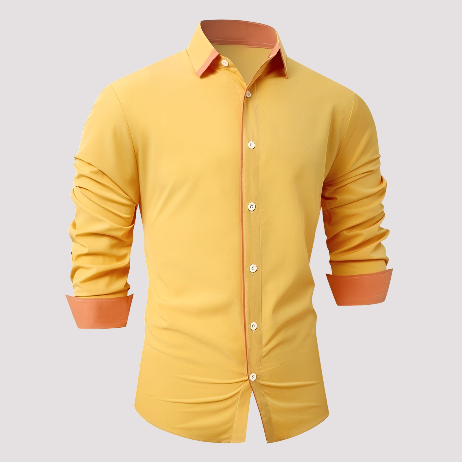 Samuel - Surchemise chic à manches longues pour hommes