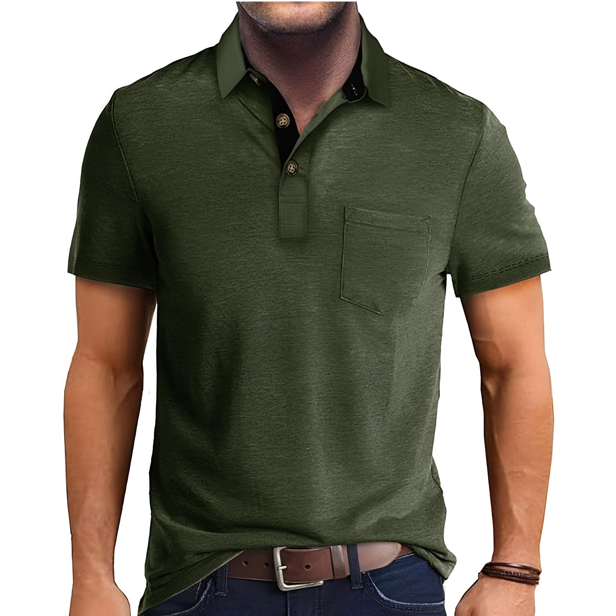 Hobbs - T-shirt Polo Décontracté à Manches Courtes