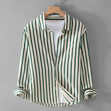 Marvin - Chemise chic à rayures avec manches longues