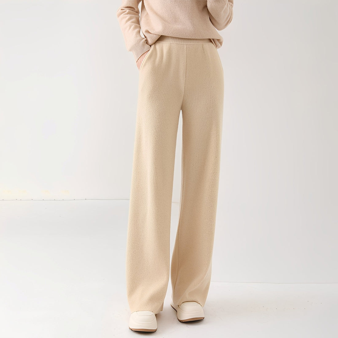 Jamie - Pantalon formel à taille haute