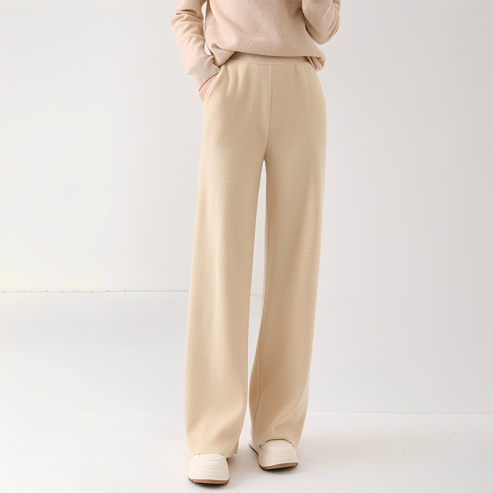 Jamie - Pantalon formel à taille haute