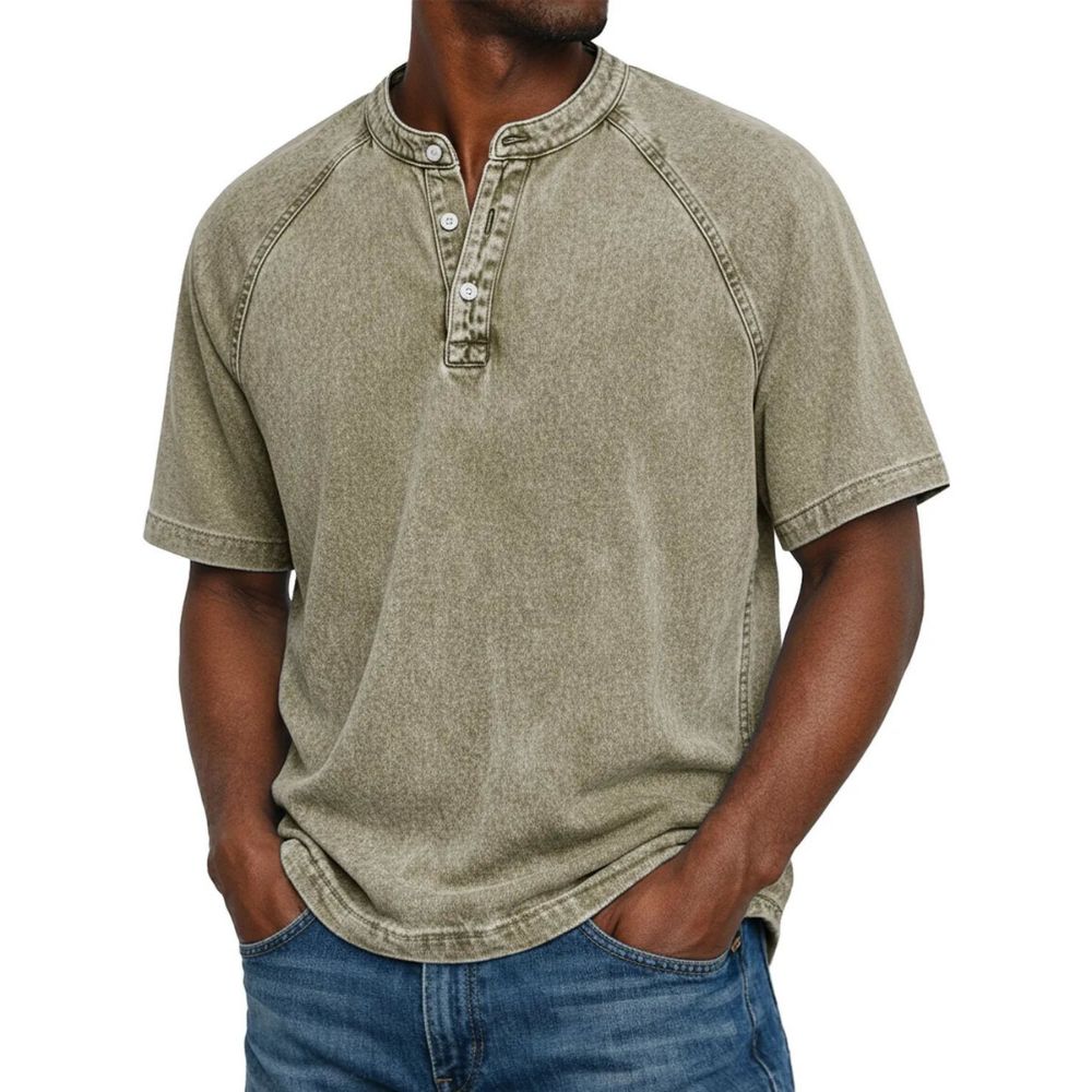 Austin - Chemise ample effet usé