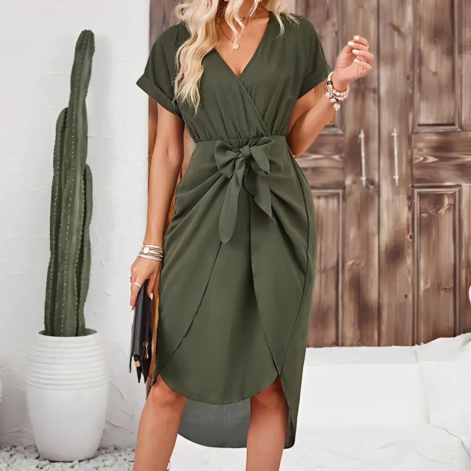Josephine - Robe midi chic