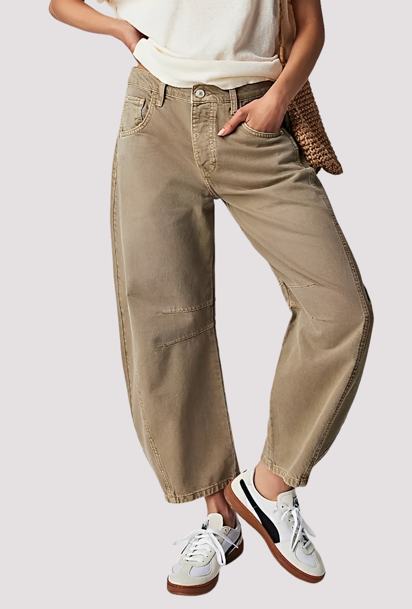Kendra - Pantalon Large Raffiné
