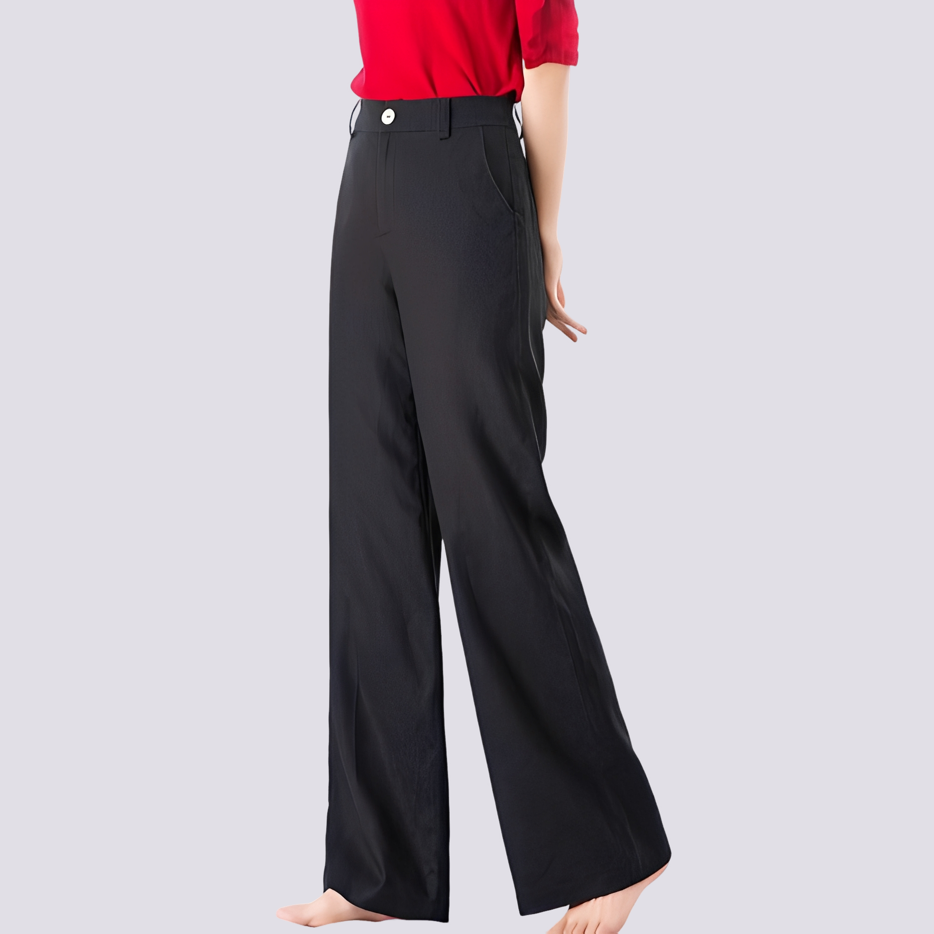 Nellie - Pantalon Évasé et Confortable