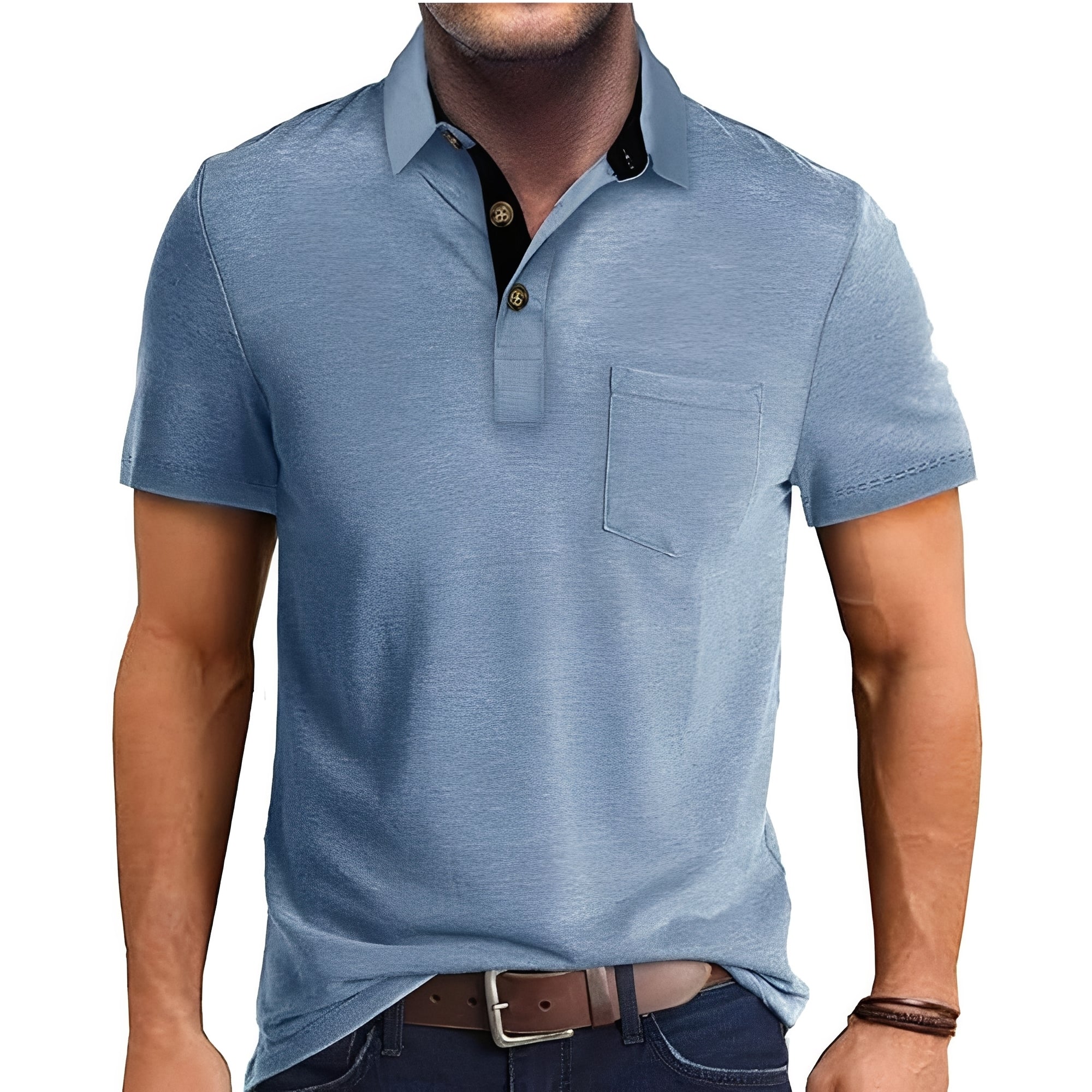 Hobbs - T-shirt Polo Décontracté à Manches Courtes
