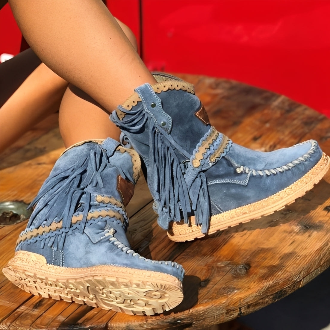 Brianna - Bottines Chic au Style Bohème