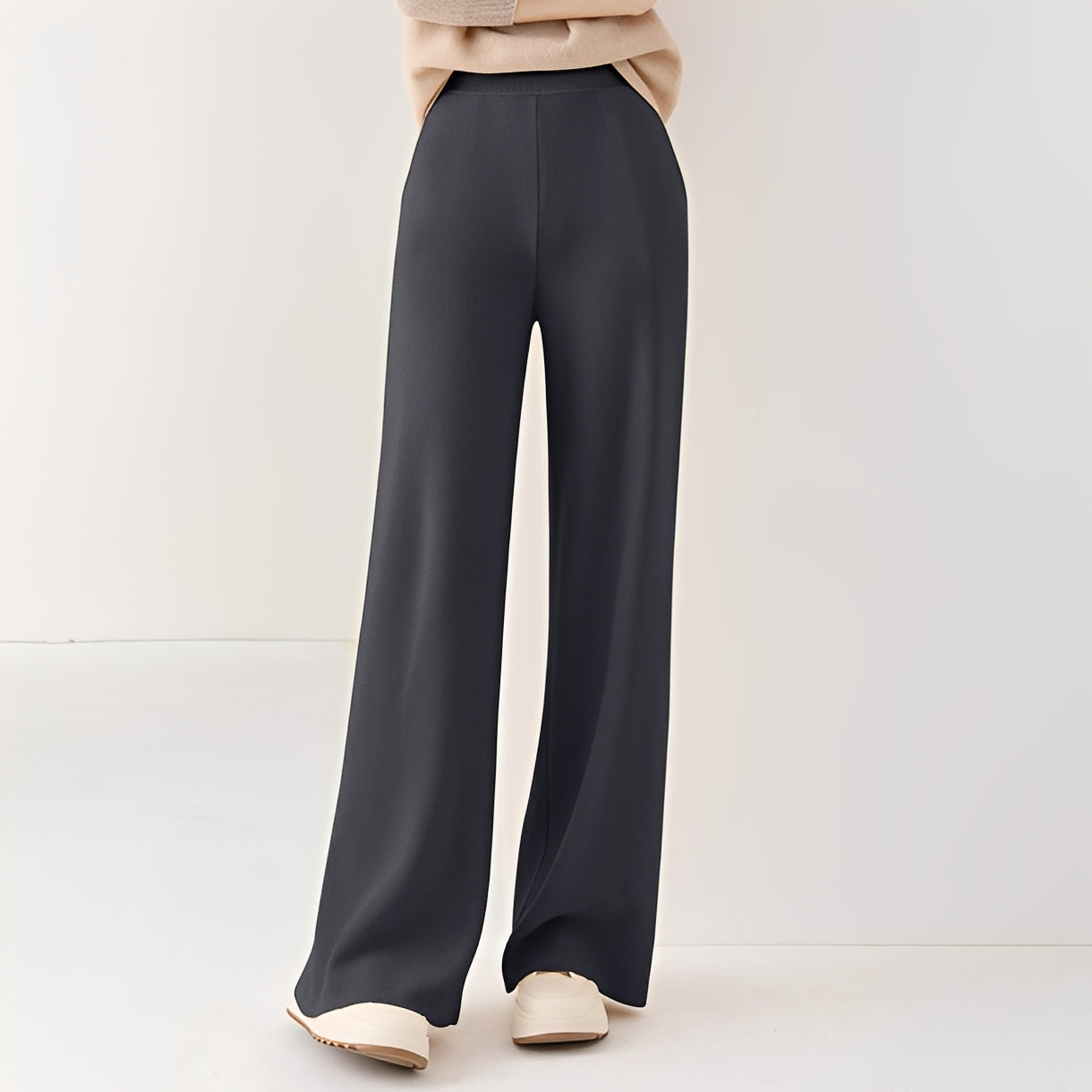 Jamie - Pantalon formel à taille haute