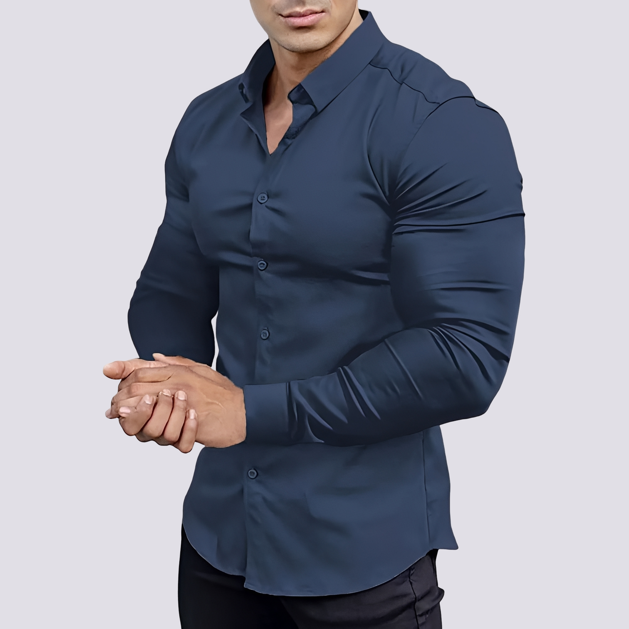 Benson - Chemise Coupe Ajustée Décontractée
