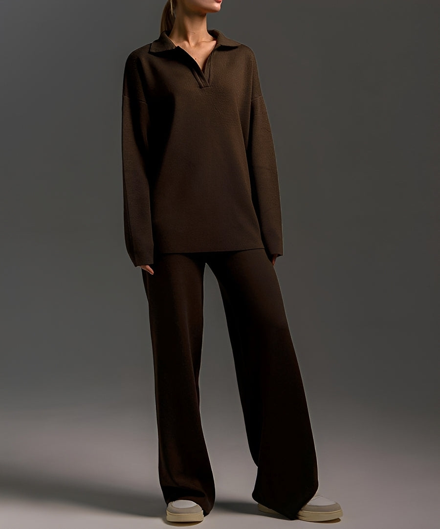 Rosie – Ensemble pull et pantalon pour femmes – Confortable et décontracté