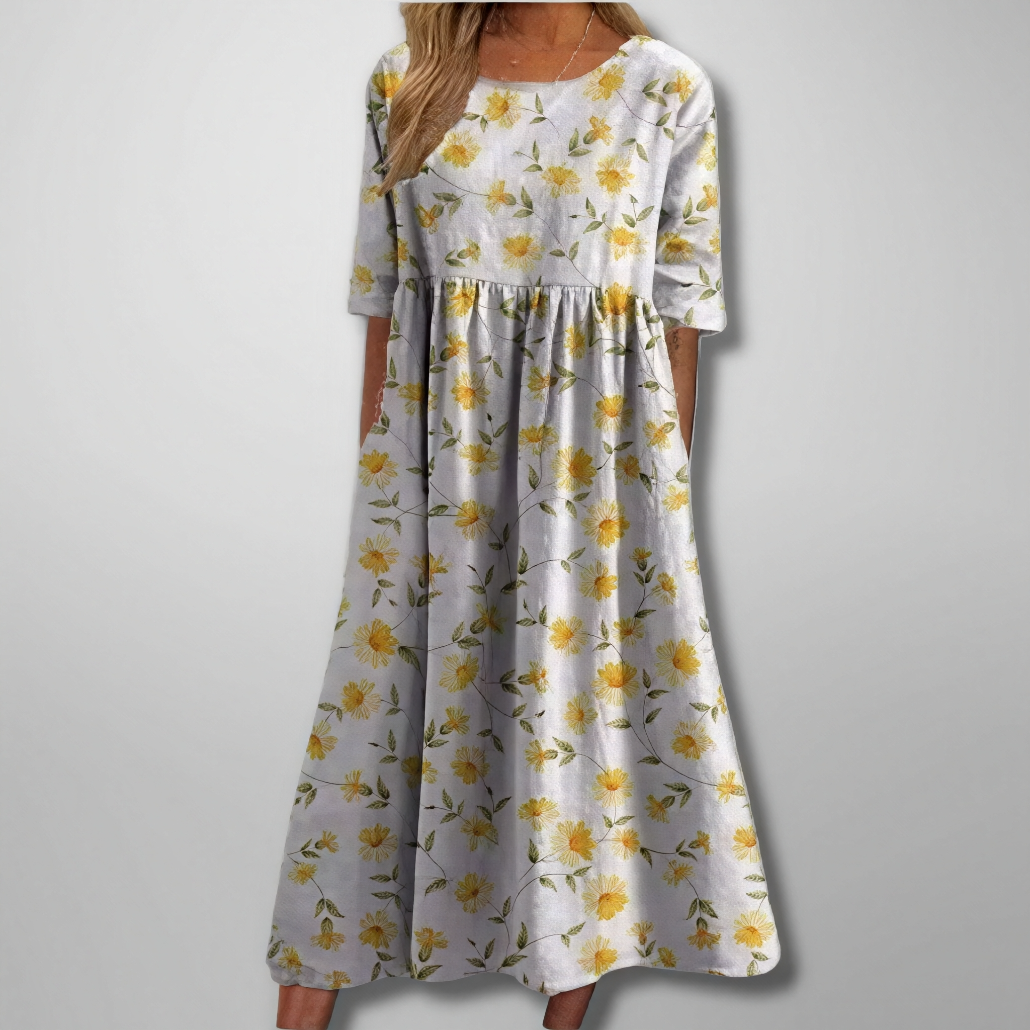 Gail – Robe maxi florale pour femmes