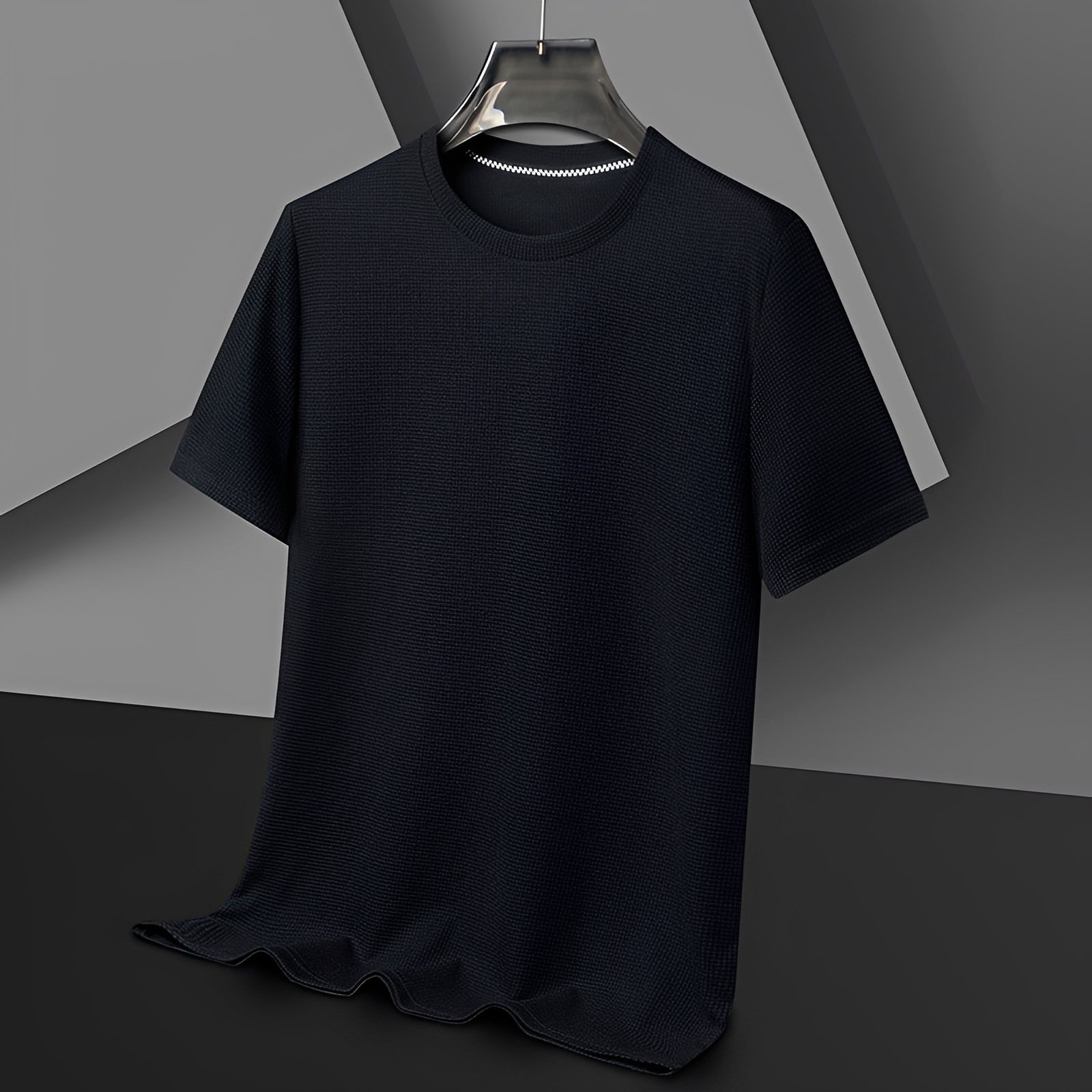Jed - T-Shirt à Texture Décontracté