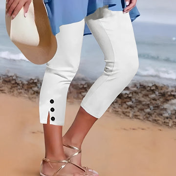 Catrin - Pantalon Court Élégant
