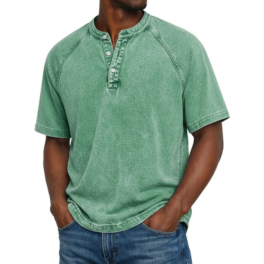 Austin - Chemise ample effet usé