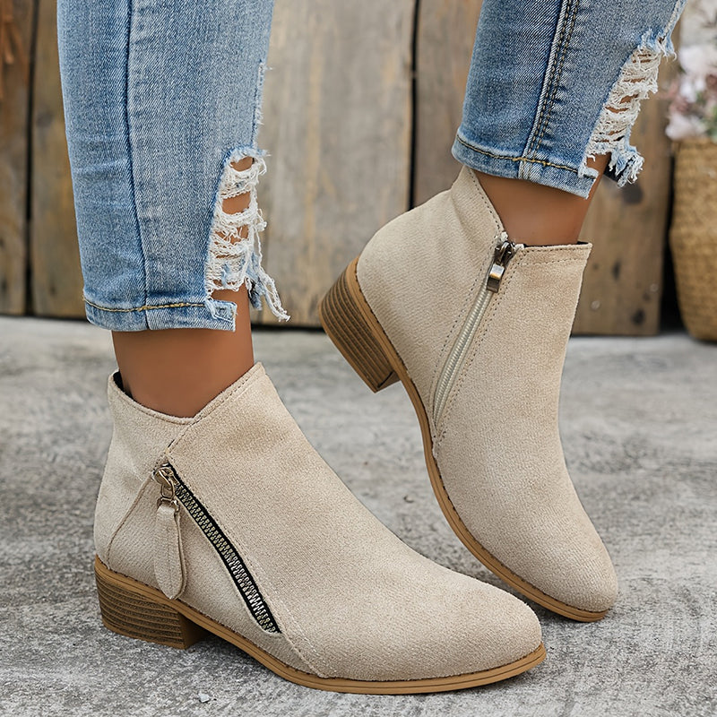 Mia - Bottes avec zip