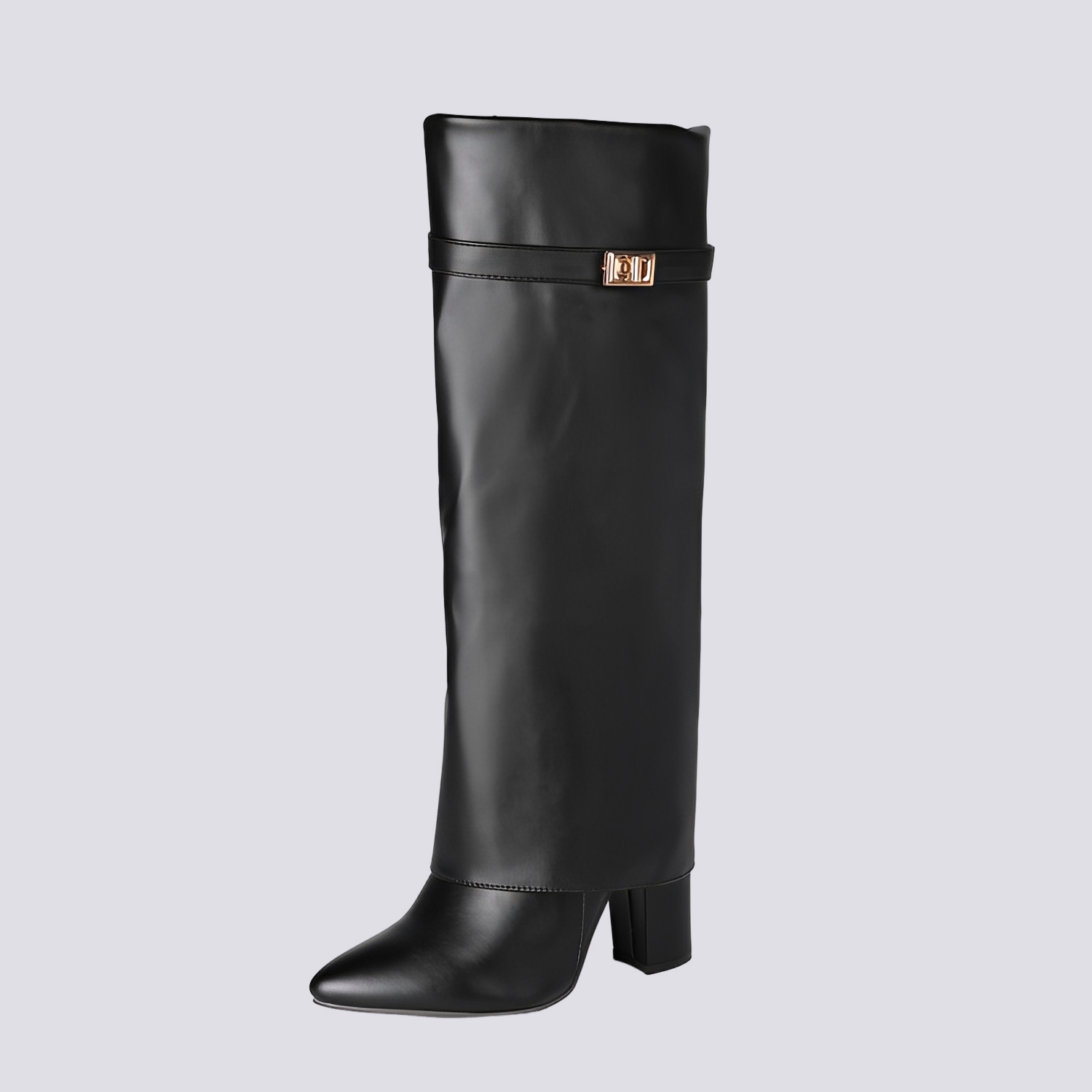 Jacqueline - Bottes Chic à Talon Bloc