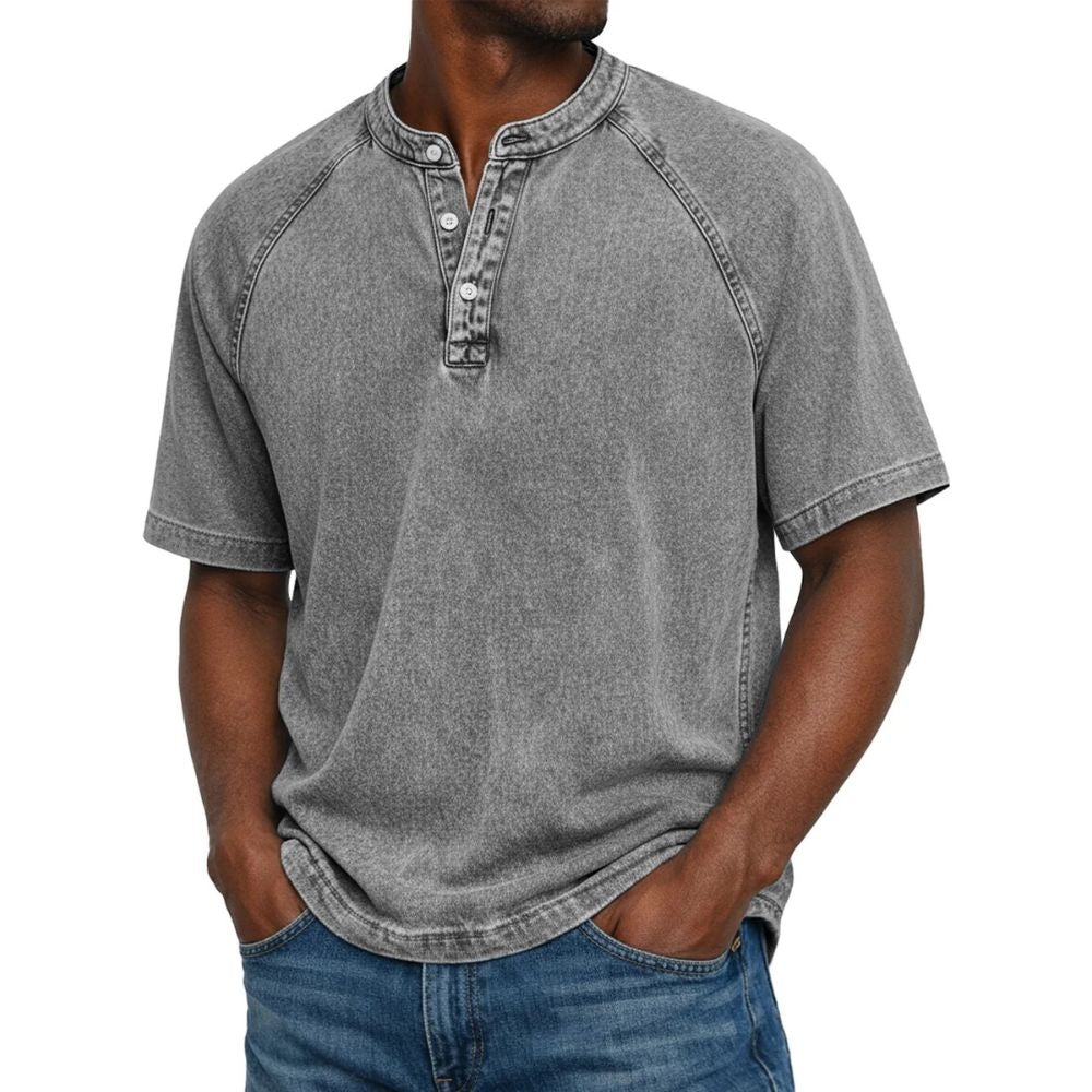 Austin - Chemise ample effet usé