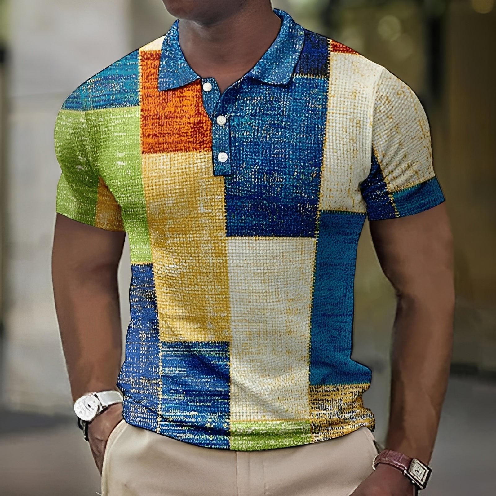 Jimmy - Chemise élégante à motifs de carreaux