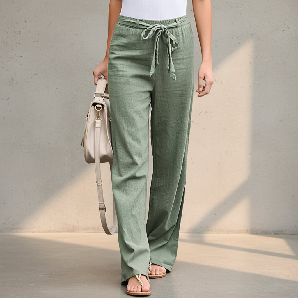 Claudine - Un pantalon d'été à la mode pour femme