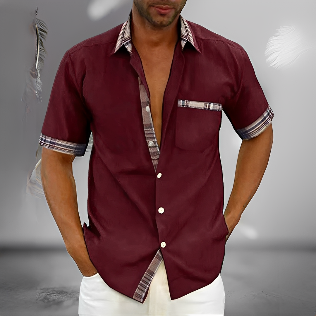 Henrick - Chemise d'été élégante et agréable pour homme