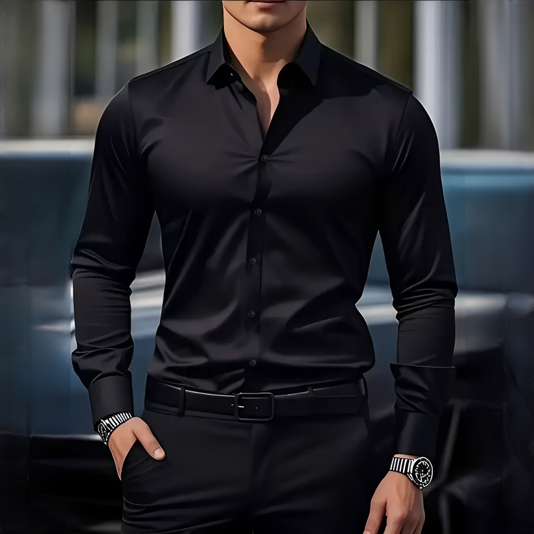 Kervan - Chemise homme manches longues et aérée