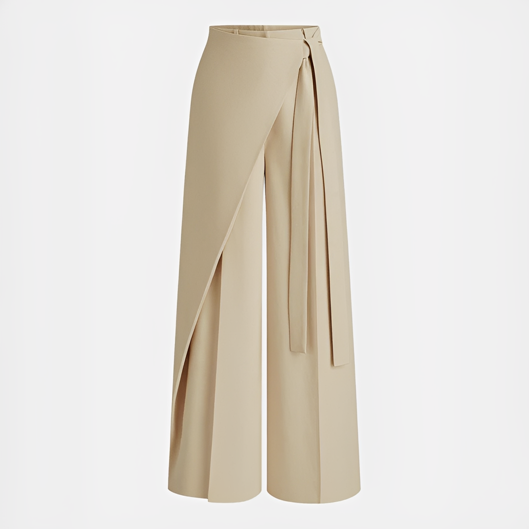 Leilani - Pantalon ample et asymétrique