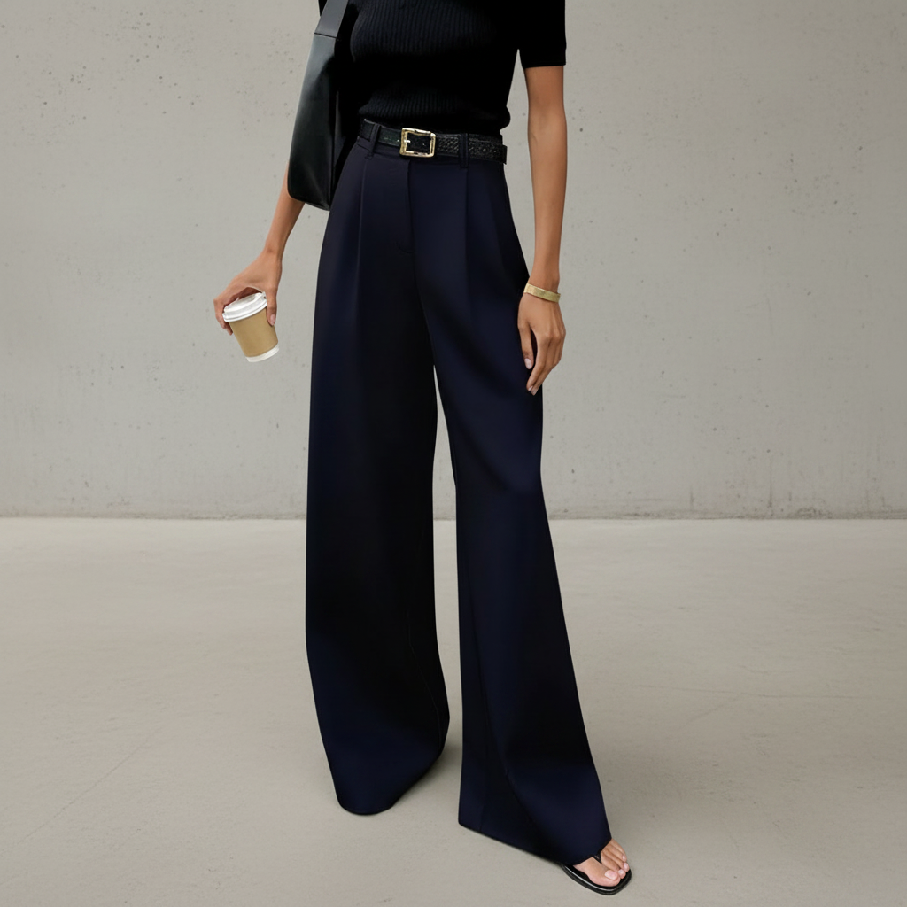 Blaine - Pantalons larges élégants