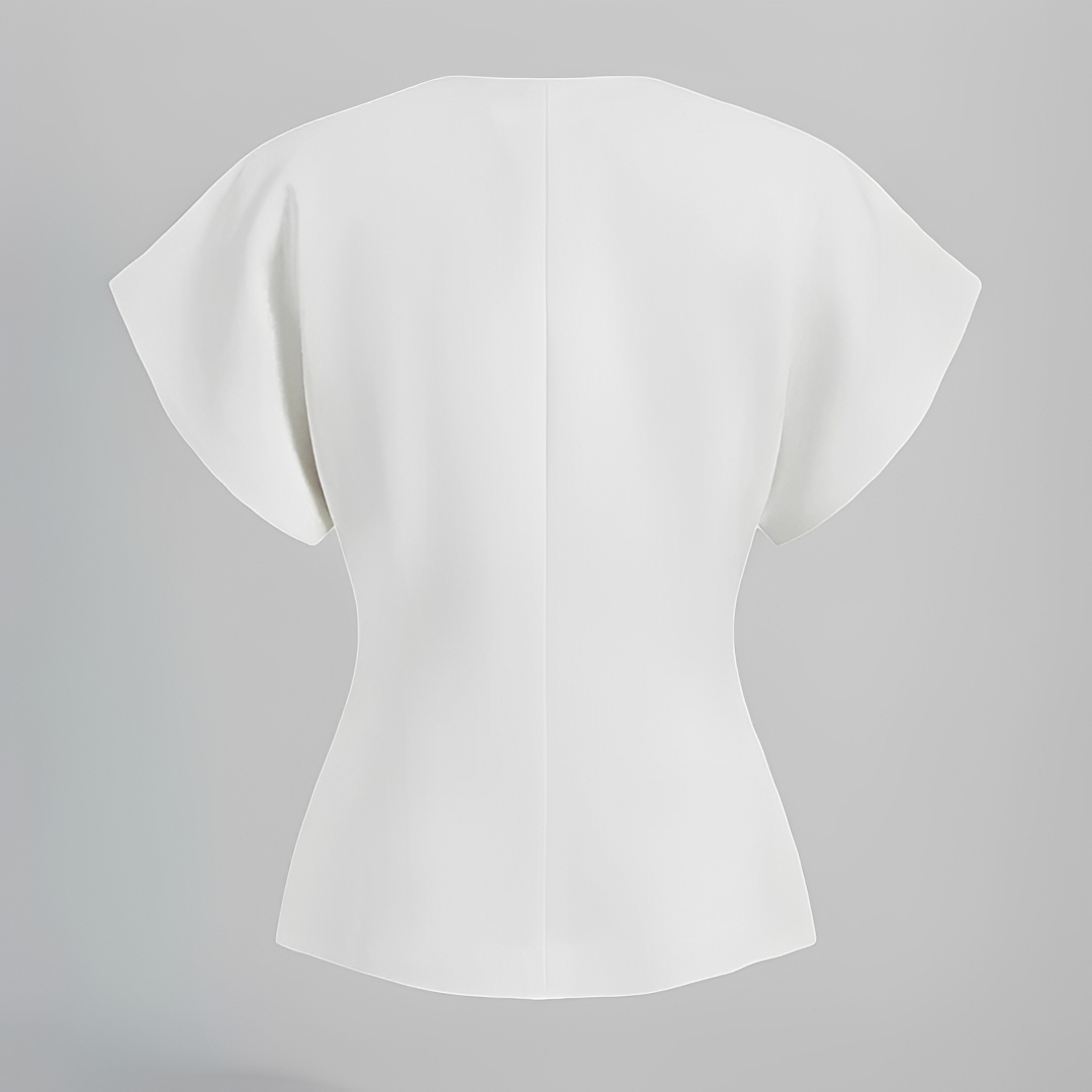 Ariella - Blouse stylée à col en V