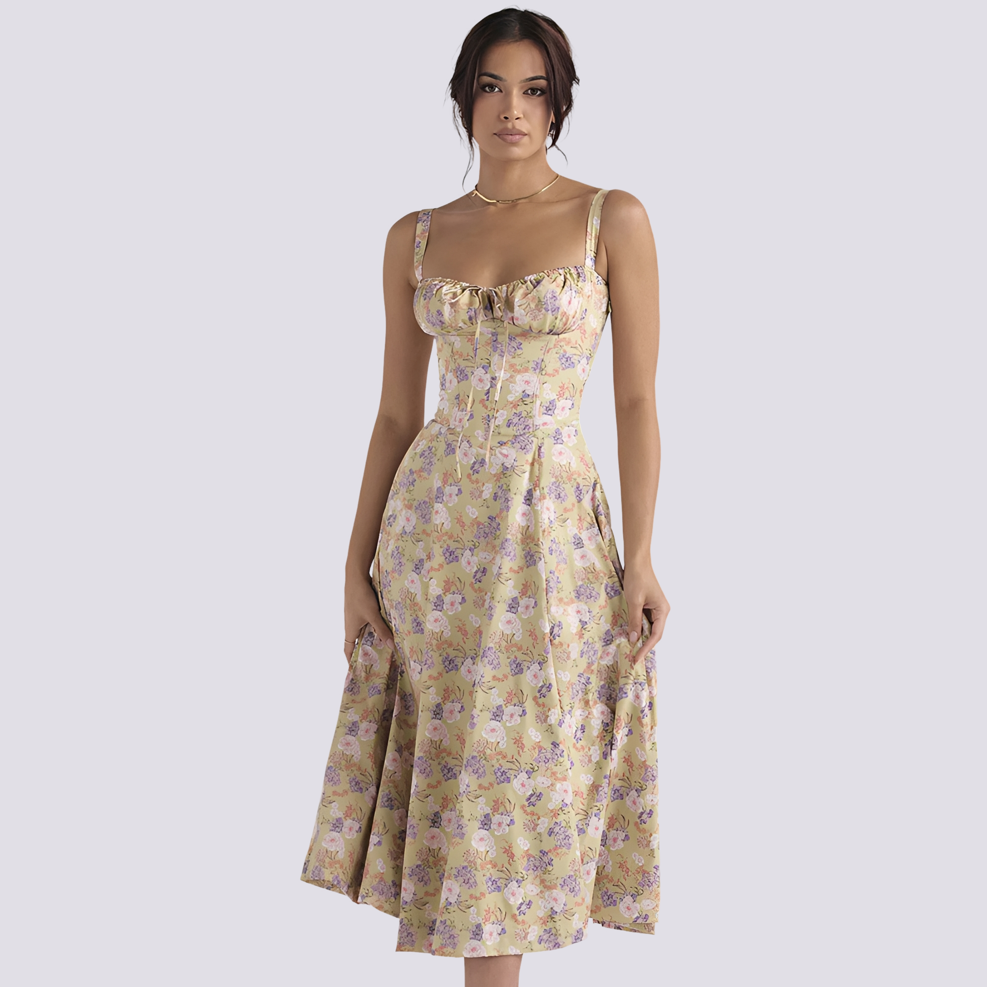 Marley - Robe à motifs floraux pour un style relax